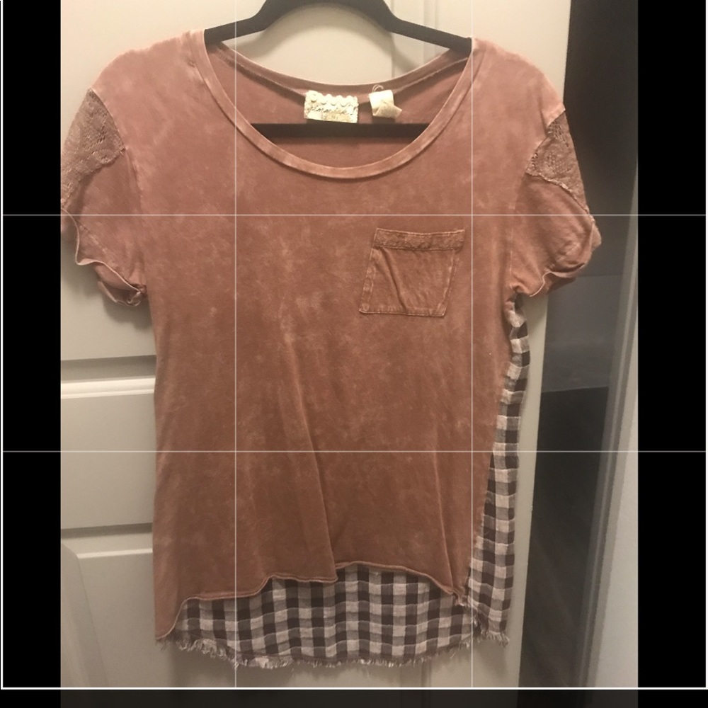 Gimmicks plaid T-shirt